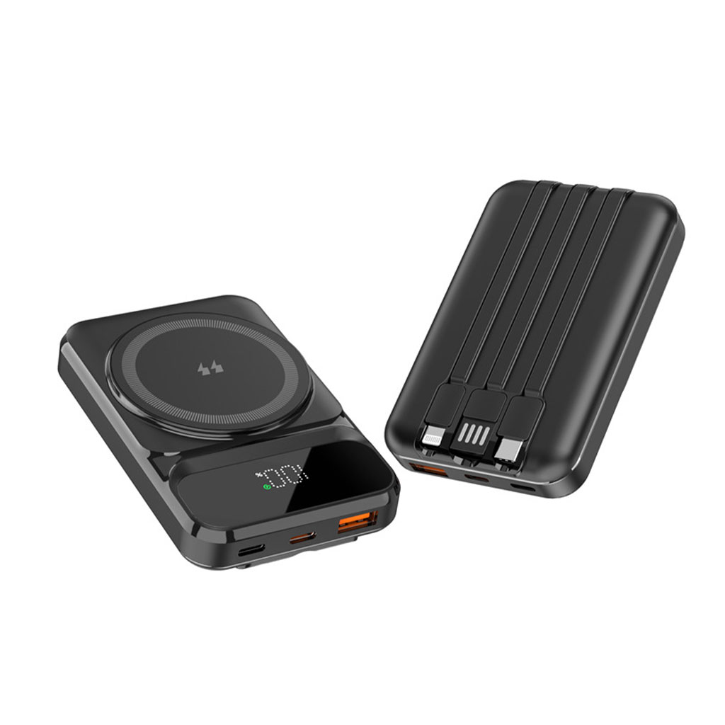 پاوربانک تبلیغاتی 10000 میلی آمپر مگنتی کد PB-101 - تصویر 7